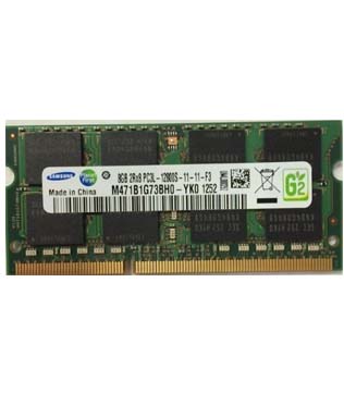 Samsung 8GB DDR3 1600 MHz (M471B1G73DH0-YK0) Laptop RAM (Pre-owned)