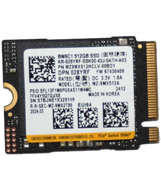Samsung BM9C1 512GB (MZ-9MX512A) Internal Solid State Drive (Pre-owned)