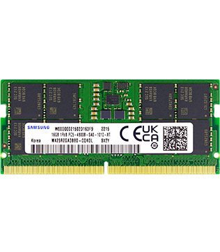 Samsung 16GB DDR5 4800MHz (M425R2GA3BB0-CQK0L) Laptop RAM (Pre-owned)