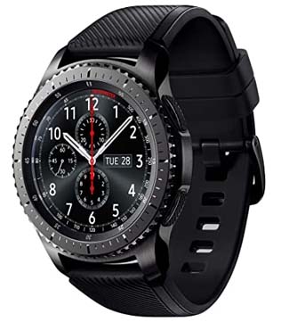 Samsung Galaxy Gear S3 Frontier (42mm) Black (Bluetooth) Smart Watch (Pre-owned)