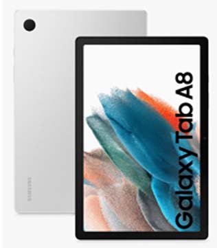 Samsung Galaxy Tab A8 64 GB ROM 10.5 inch with Wi-Fi Only Tablet (Silver) (Pre-owned)