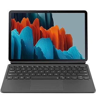 Samsung Galaxy Tab S7 Book Cover Wireless Keyboard (Black) (Pre-owned)