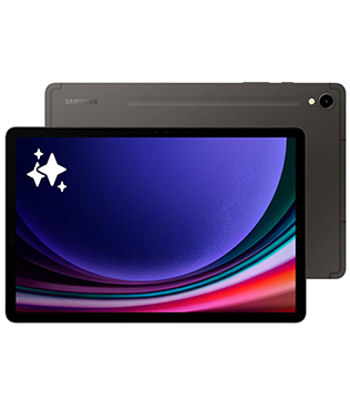 Samsung Galaxy Tab S9 128 GB ROM 11 Inch Wi-Fi Only (Graphite) (Scratches, Pre-owned)