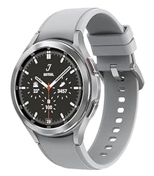 Samsung Galaxy Watch4 Classic 46mm With GPS + LTE (Silver Strap) (Pre-owned)