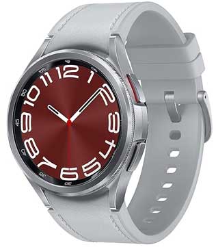 Samsung Galaxy Watch6 Classic 47mm (GPS & LTE) (Silver) Smart Watch (Open Box)