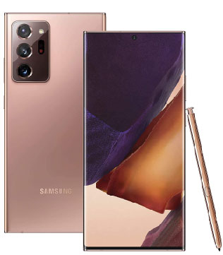 Samsung Note 20 Ultra 5G 12GB Ram, 256GB Storage (Mystic Bronze) (Pre-owned)