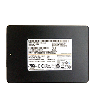 Samsung PM871 256GB 2.5Inch SATA (MZ-7LN2560) Internal Solid State Drive (Pre-owned)