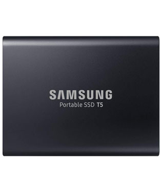 Samsung T5 1TB USB 3.1 (MU-PA1T0B) Portable External Solid State Drive (Deep Black) (Pre-owned)