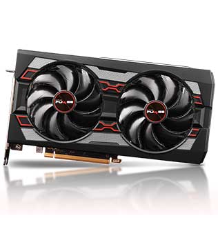 Sapphire PULSE AMD Radeon RX 5600 XT BE 6GB GDDR6 (11296-05) Graphics Card (Pre-owned)