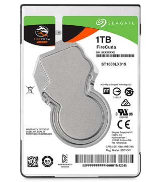 Seagate FireCuda 1TB (ST1000LX015) 2.5 Inch Internal Hard Disk Drive (Pre-owned)