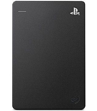 Seagate Game Drive 2TB Portable External Hard Drive USB 3.0 Compatible with PS4 (Black) (Pre-owned)