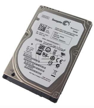 Seagate Momentus 500GB 7200 RPM SATA Hard Disk Drive (ST9500423AS) (Pre-owned)