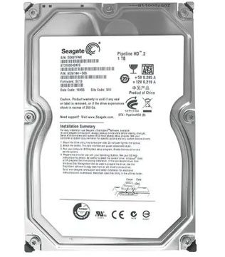 Seagate PIPELINE 1TB 3.5Inch (ST31000322CS) Desktop Hard Disk Drive (Pre-owned)