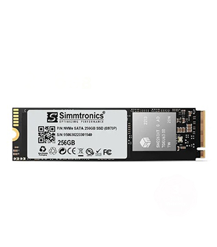 Simmtronics 256GB NVMe M.2 Internal Solid State Drive (Pre-owned)