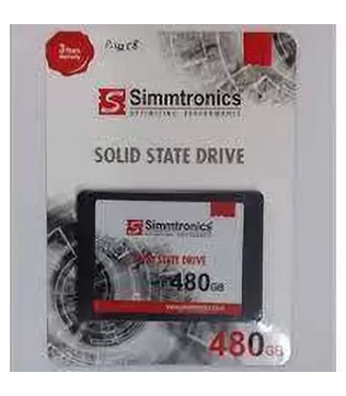 Simmtronics 480 GB 2.5 Inch SATA Internal Solid State Drive (Pre-owned)