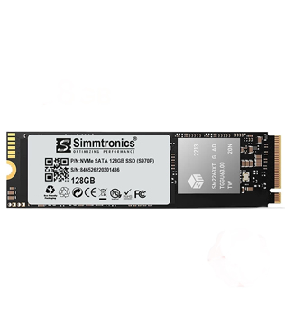 Simmtronics PRO NVME M.2 128GB Internal Solid State Drive (Pre-owned)