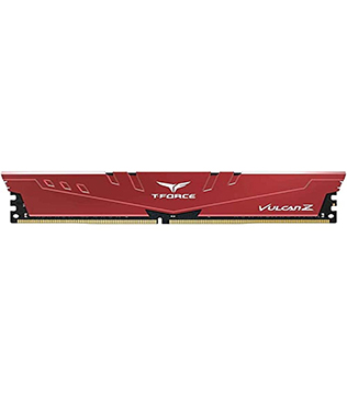 TeamGroup T-Force Vulcan Z 8GB DDR4 3200MHz (TLZRD48G3200HC16FBK) Desktop RAM (Red) (Pre-owned)