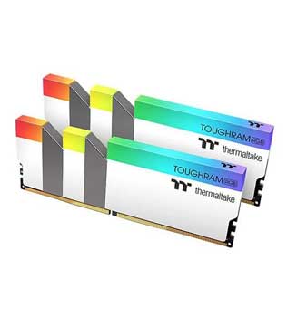 Thermaltake TOUGHRAM RGB 16GB (8GBx2) DDR4 3200MHz (White) Desktop RAM (Pre-owned)