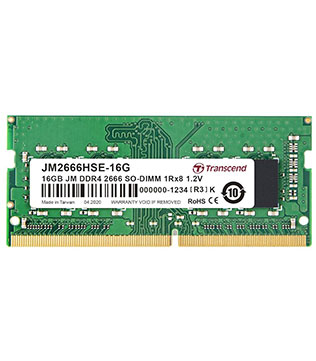 Transcend 16GB DDR4 2666MHz Laptop RAM (Pre-owned)