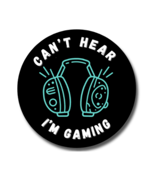 Game Mode On, Badge with Pin