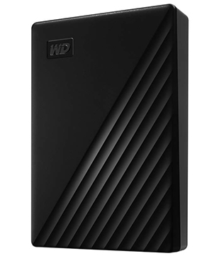Western Digital 4TB Black My Passport (WD40NMZW-59GX6S1) Portable External Hard Disk Drive (Pre-owned)