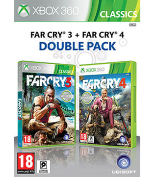 Far Cry 3 & Far Cry 4 Double Pack Xbox 360 (Pre-owned)