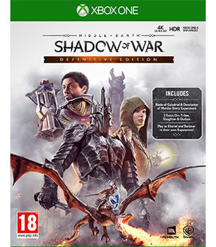 Middle Earth Shadow of War Definitive Edition Xbox One (Pre-owned)