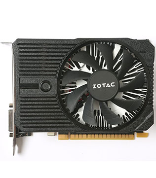 ZOTAC GeForce GTX 1050 Mini, 2GB GDDR5 Display Port 128-bit (ZT-P10500A-10L) Graphics Card (Pre-owned)