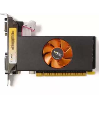 ZOTAC NVIDIA GT 730 2GB DDR5 (ZT-71101-10L) Graphics Card (Pre-owned)