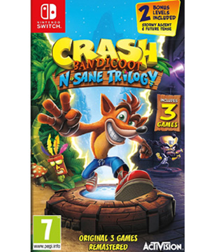 Crash Bandicoot N Sane Trilogy Nintendo Switch (Pre-owned)