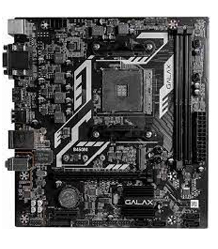 Galax B450M Motherboard (Without I/O Shield) (Pre-owned)