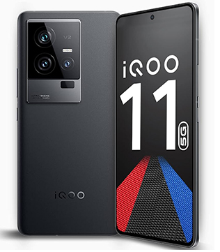 iQOO 11 8GB RAM, 256GB Storage (Black) (Pre-owned)