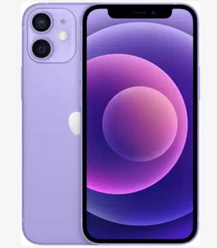 Apple iPhone 12 Mini 64 GB (Purple) (Pre-owned)