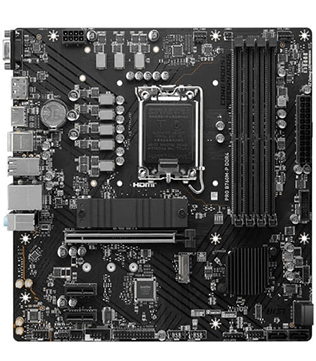 MSI Pro H510m-B Motherboard (Without I/O Shield) (Pre-owned)