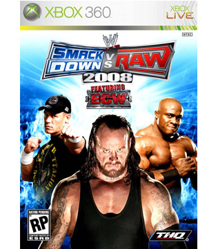 WWE SmackDown Vs Raw 2008 Xbox 360 (Pre-owned)