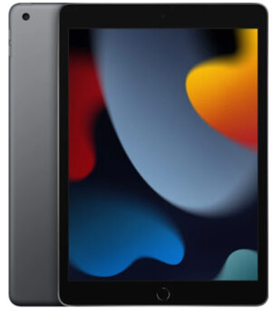 Apple iPad (9th Gen) (A2602) 256 GB 10.2 Inch with Wi-Fi Only (Space Grey) (Minor Scratches) (Pre-owned)