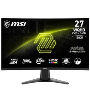 MSI MAG 27 Inch 27CQ6F 2K Curved Gaming Monitor (Pre-owned)