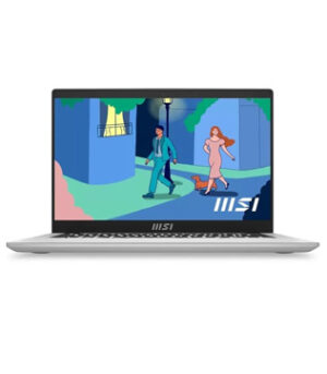 MSI Modern 14 C7M-063IN , 14 Inches, AMD Ryzen 5 7530U with Radeon Graphics, 16 GB RAM, 512 GB NVME SSD, AMD Radeon (TM) Graphics, Silver Laptop (One USB Port Not Working) (Pre-owned)