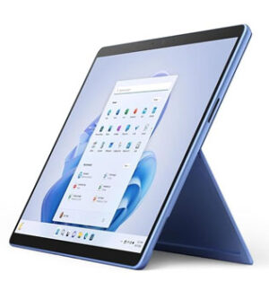 Microsoft Surface Pro 9 ,13 Inches, 12th Gen Intel(R) Core(TM) i5-1235U @ 2.50 GHz, 8 GB RAM, 256 GB NVME SSD, Intel(R) Iris(R) Xe Graphics, Sapphire Laptop (White Spot on Display) (Pre-owned)